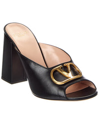 Valentino Vlogo Signature 95 Leather Sandal