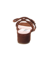 Aquazzura Luca 35 Suede Sandal