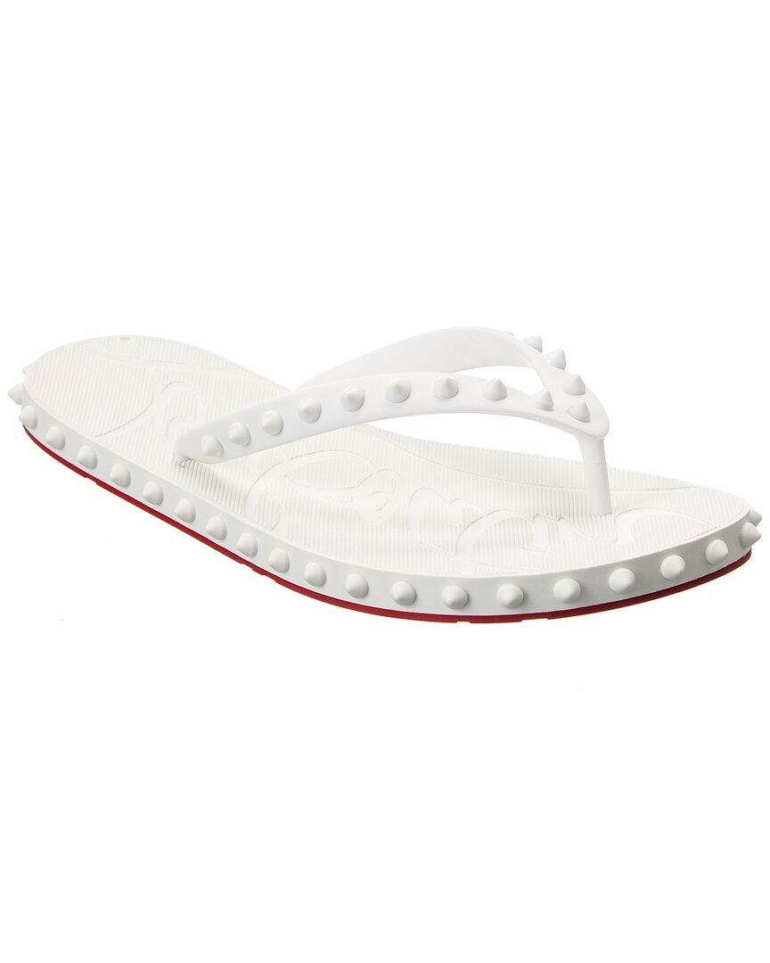 Christian Louboutin Super Loubi Rubber Flip Flop