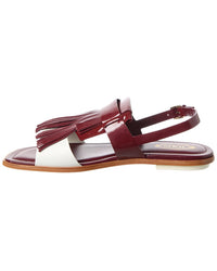 Tods Patent Sandal