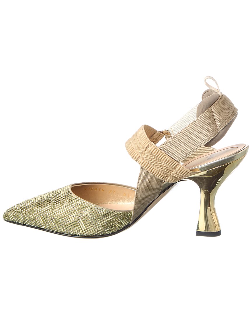 Fendi Colibri Slingback Pump