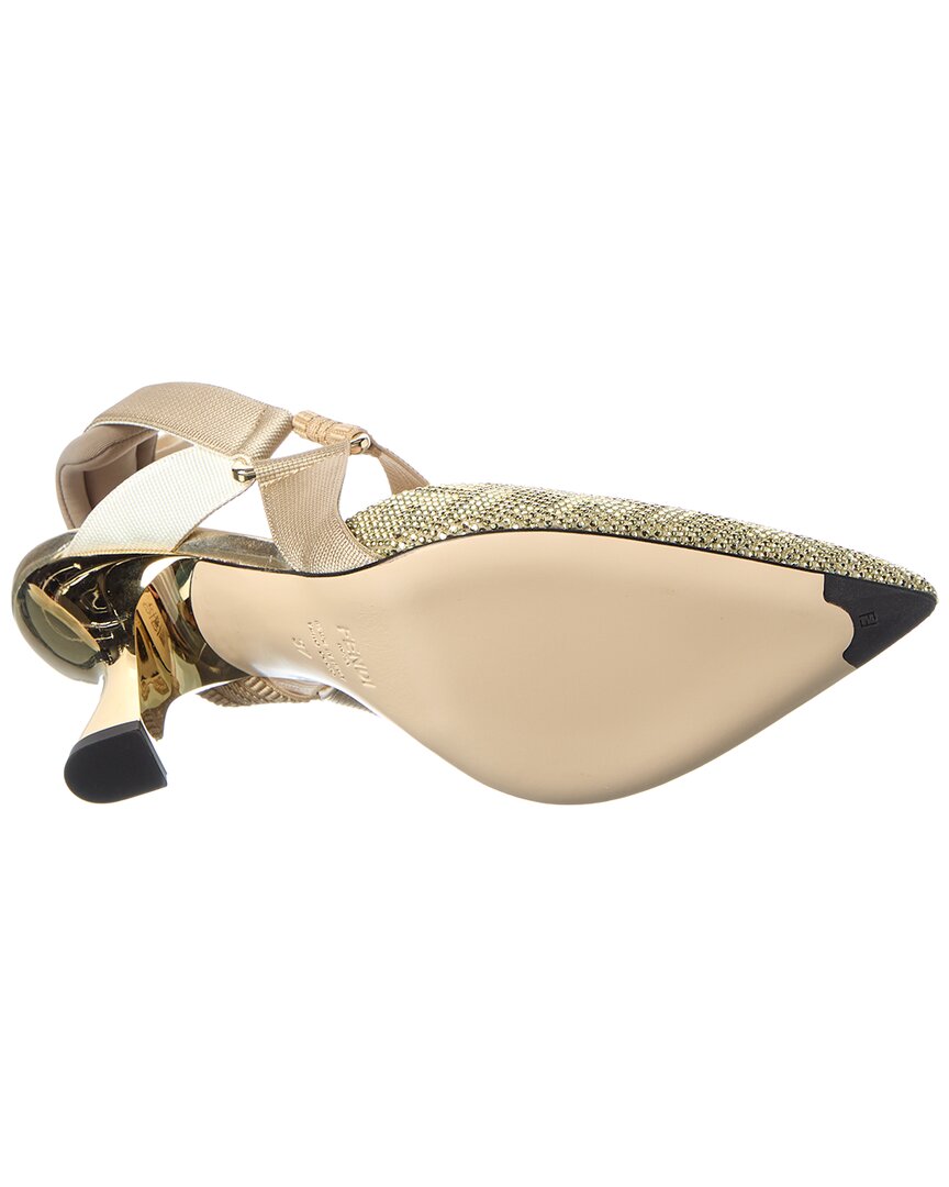 Fendi Colibri Slingback Pump