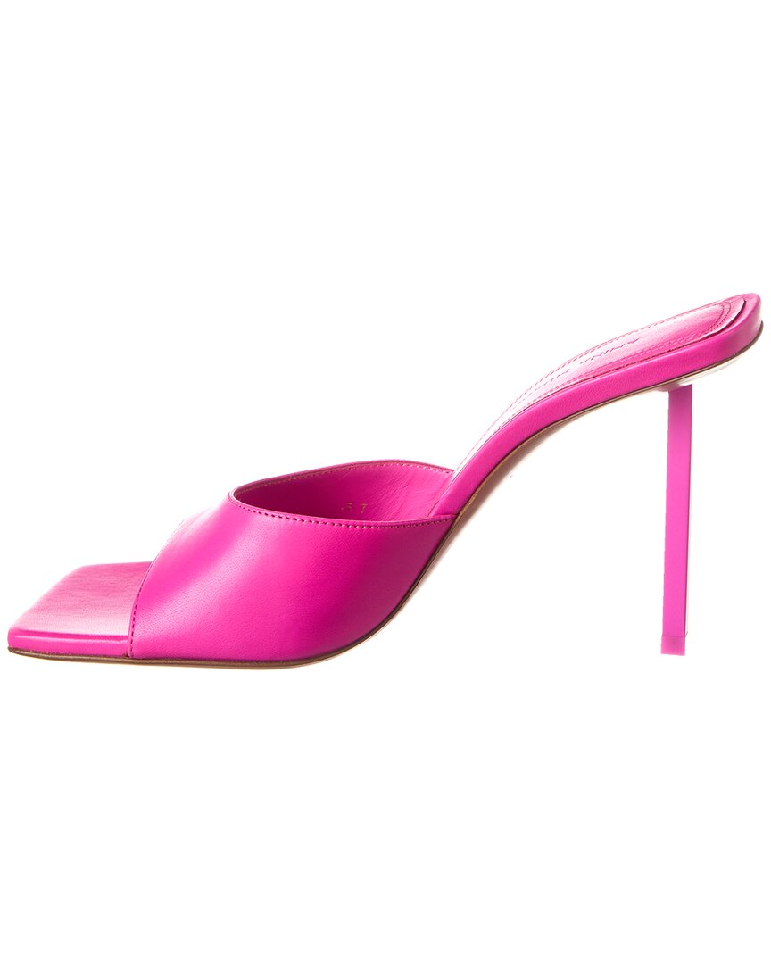 Amina Muaddi Laura 95 Leather Sandal
