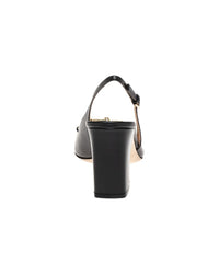 Gucci Horsebit Leather Slingback Pump