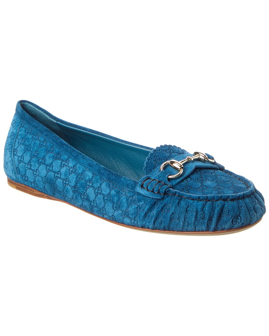 Gucci Gucci Gg Suede Loafer