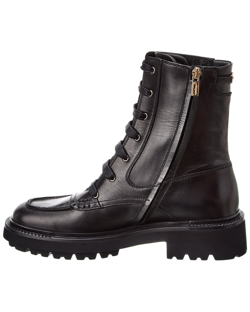 Ferragamo Ferragamo Orlando Leather Boot