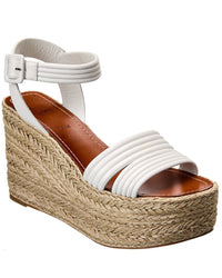 Christian Louboutin Christian Louboutin Manola Zeppa 90 Leather Wedge Sandal