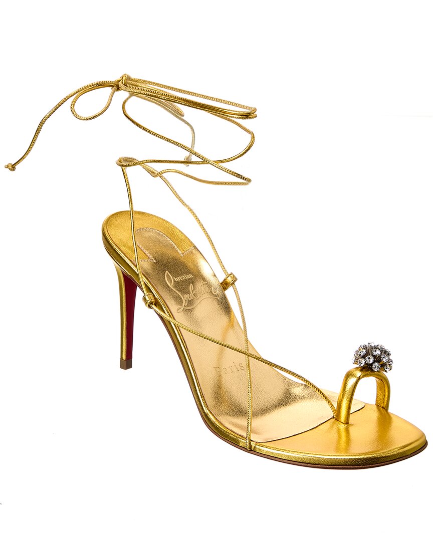 Christian Louboutin Christian Louboutin Just Un Fil 85 Leather Sandal
