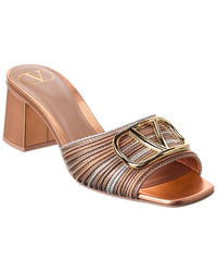 Valentino Vlogo Signature 60 Leather Sandal
