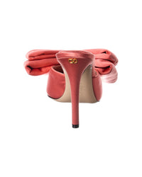 Valentino Yolande Bow 105 Satin Mule