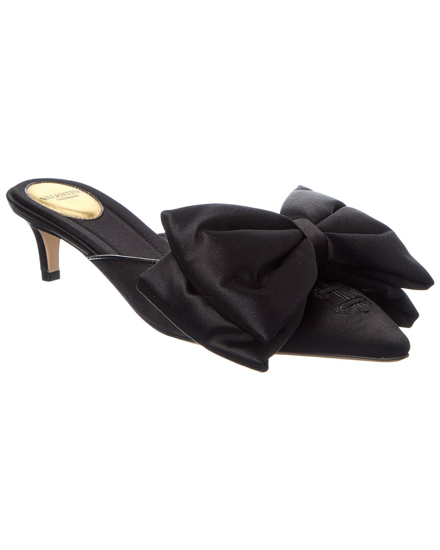 Valentino Valentino Yolande 45 Satin Mule