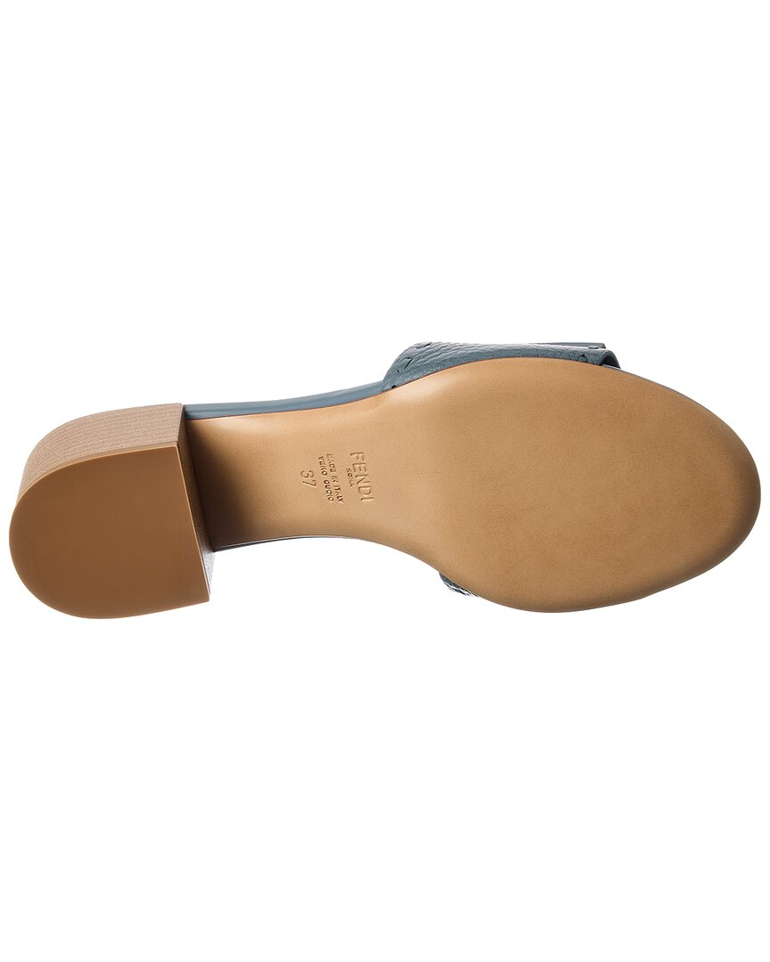 FENDI Fendi Baguette Leather Sandal