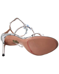 Aquazzura Papillon 105 Leather Sandal