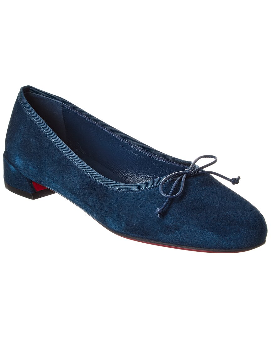 Christian Louboutin Sweetie Jane Suede Flat