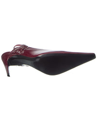 Saint Laurent Anne Marie Leather Slingback Pump