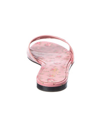 Dolce & Gabbana Dg Logo Leather Sandal