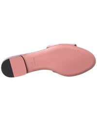 Dolce & Gabbana Dg Logo Leather Sandal