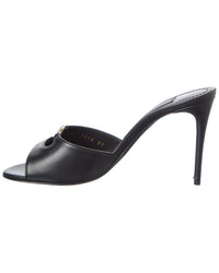 Dolce & Gabbana Dg Logo Leather Sandal