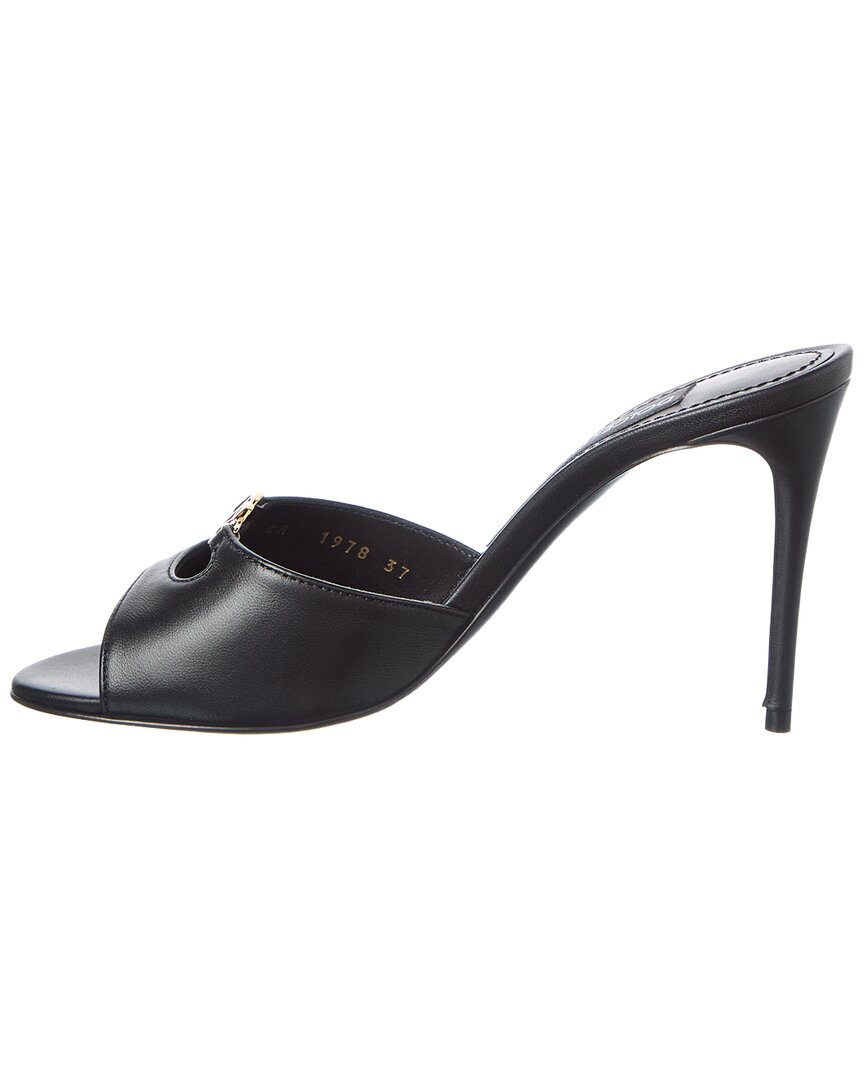Dolce & Gabbana Dg Logo Leather Sandal