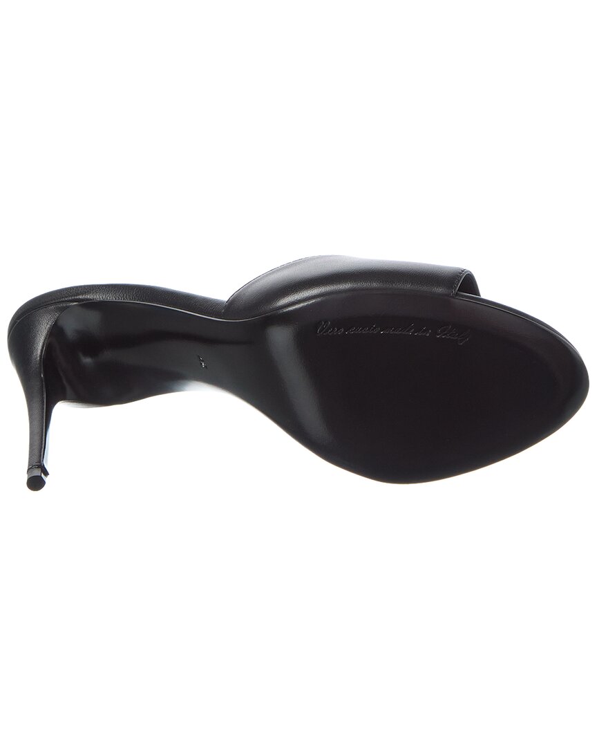 Dolce & Gabbana Dg Logo Leather Sandal