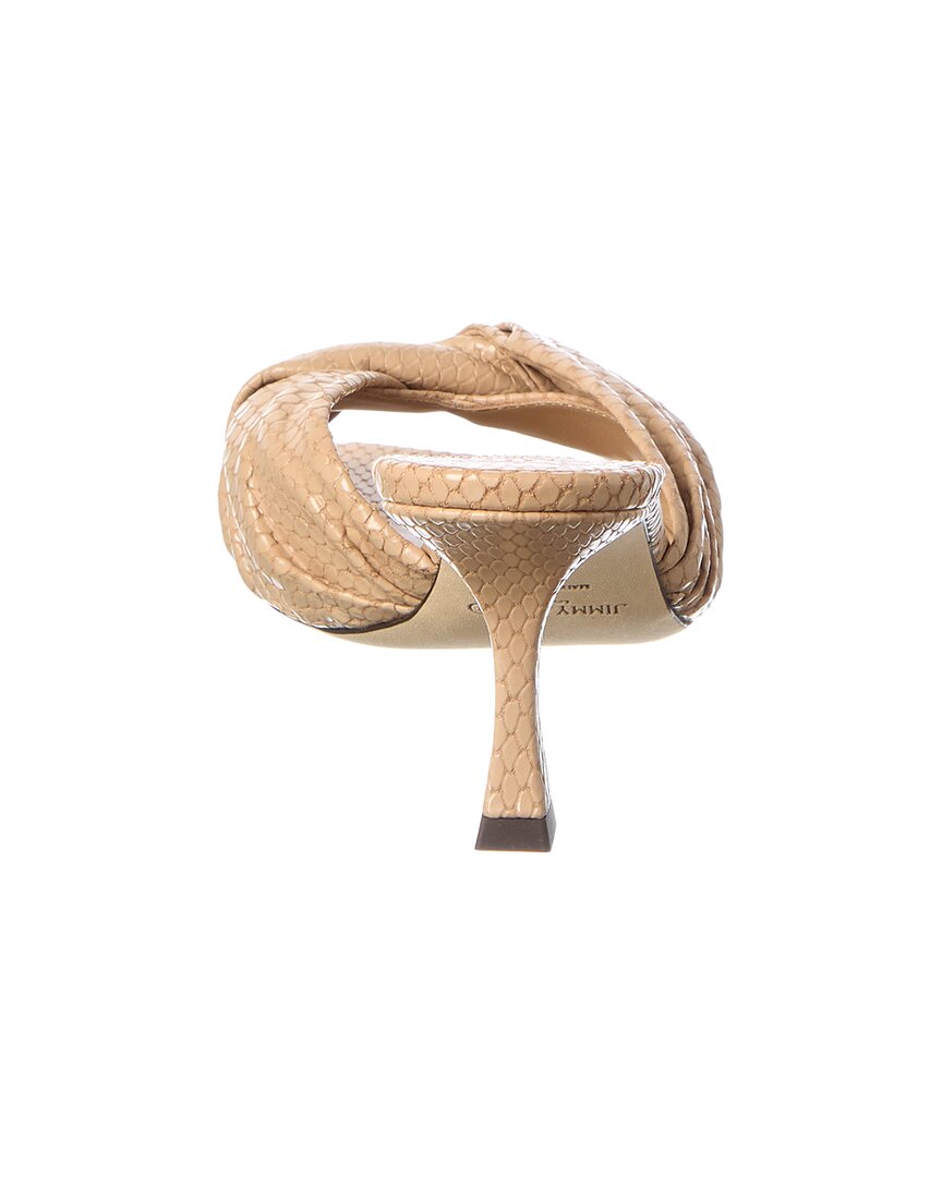 Jimmy Choo Skye 70 Leather Sandal