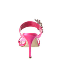 Manolo Blahnik Chivela 90 Satin Sandal