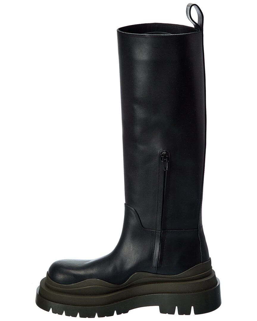 Bottega Veneta Bottega Veneta The Tire High Leather Boot