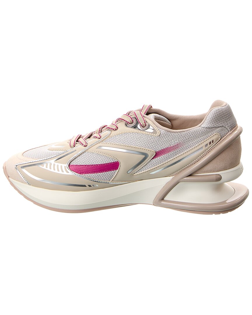 Fendi First 1 Tech Fabric & Leather Sneaker