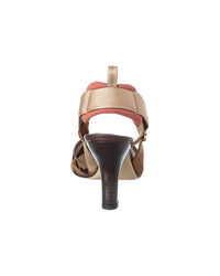 Fendi Colibri Haircalf & Mesh Slingback Pump
