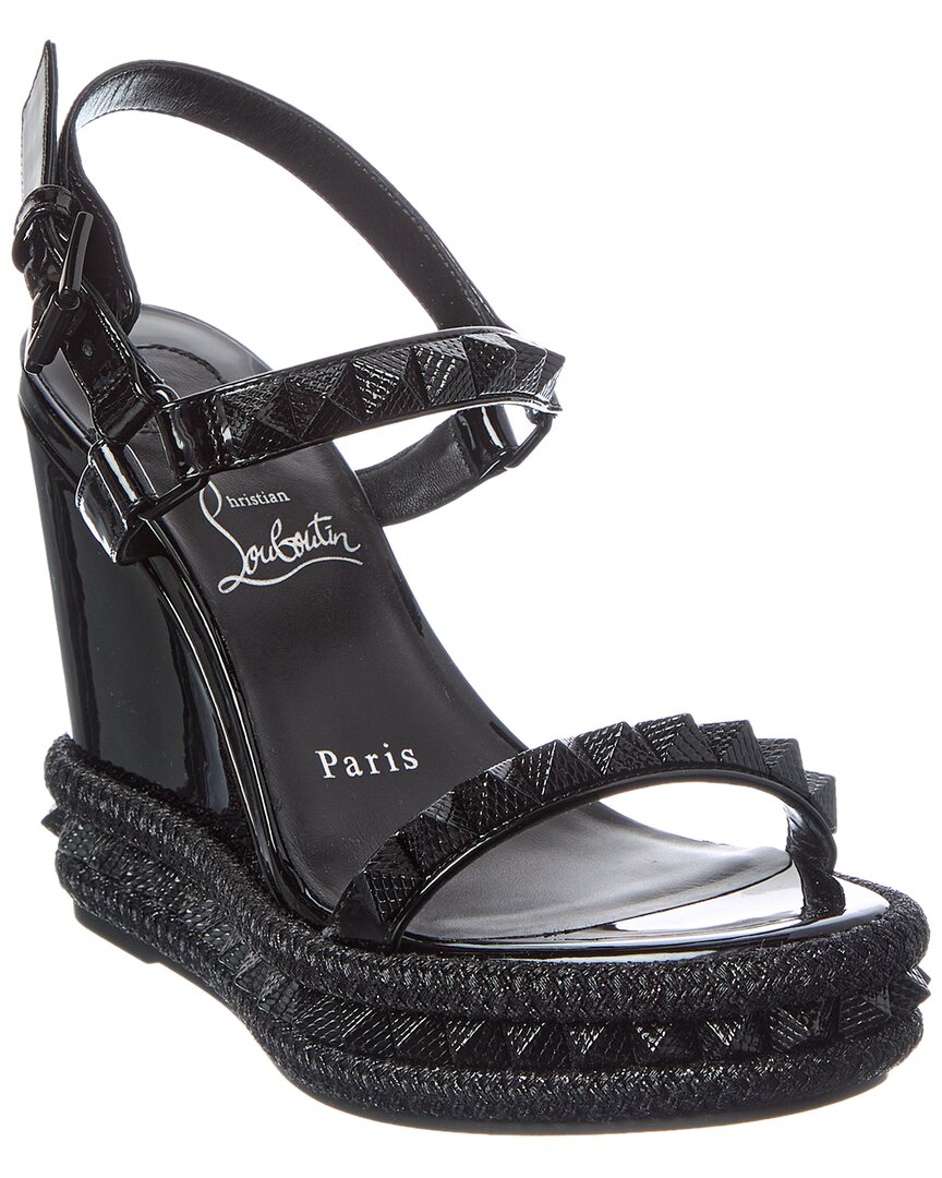 Christian Louboutin Pyra Clou 110 Patent Sandal