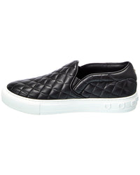 Ferragamo Lisa 1 Leather Slip-On Sneaker