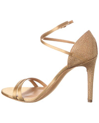 Ferragamo Suede & Satin Sandal