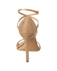 Ferragamo Suede & Satin Sandal