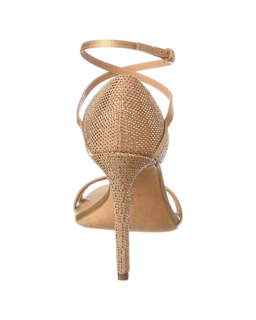 Ferragamo Suede & Satin Sandal