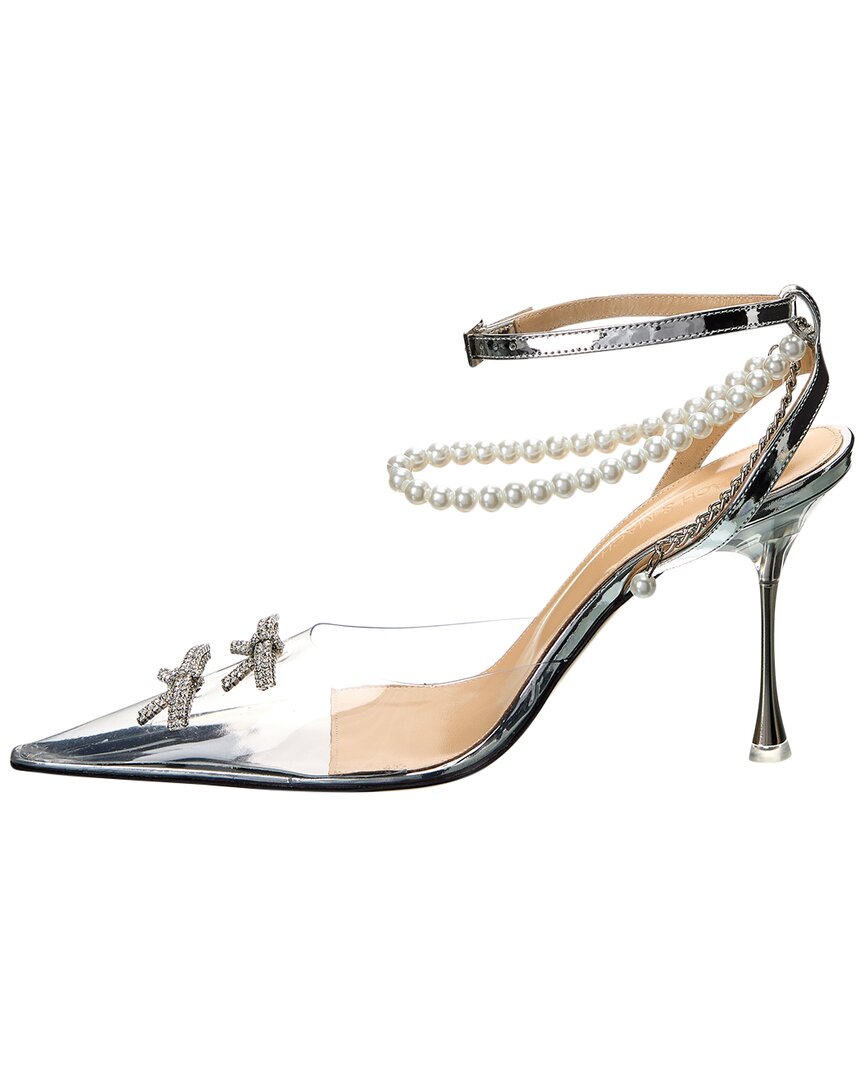 Mach & Mach Matilda Vinyl & Leather Pump