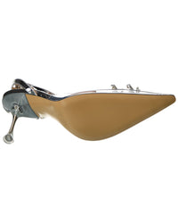 Mach & Mach Matilda Vinyl & Leather Pump
