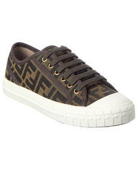 Fendi Domino Ff Canvas Sneaker