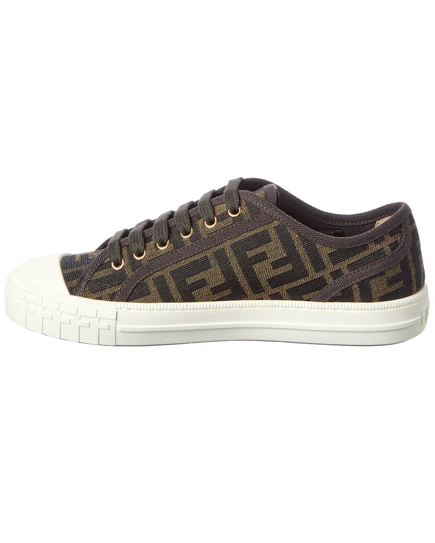 Fendi Domino Ff Canvas Sneaker