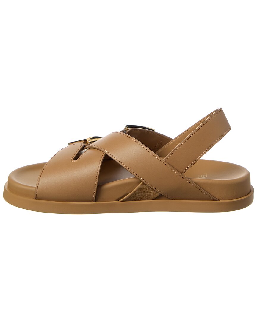 Fendi Feel Leather Sandal