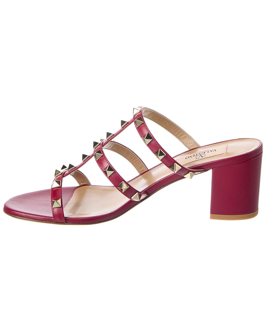 Valentino Rockstud Caged 60 Leather Sandal