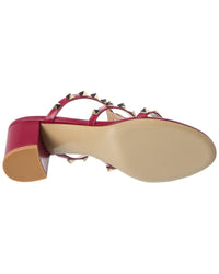 Valentino Rockstud Caged 60 Leather Sandal