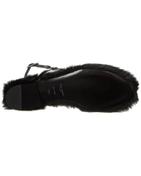 Saint Laurent Cassandra Leather Sandal