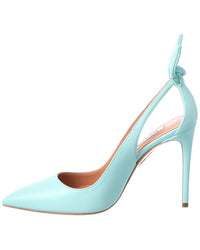 Aquazzura Bow-Tie Leather Pump