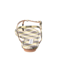 Aquazzura Logo Leather Sandal