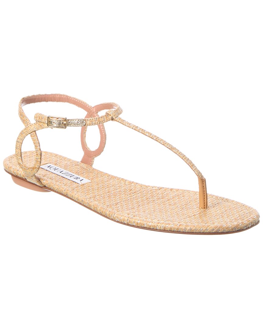 Aquazzura Bare Leather Sandal