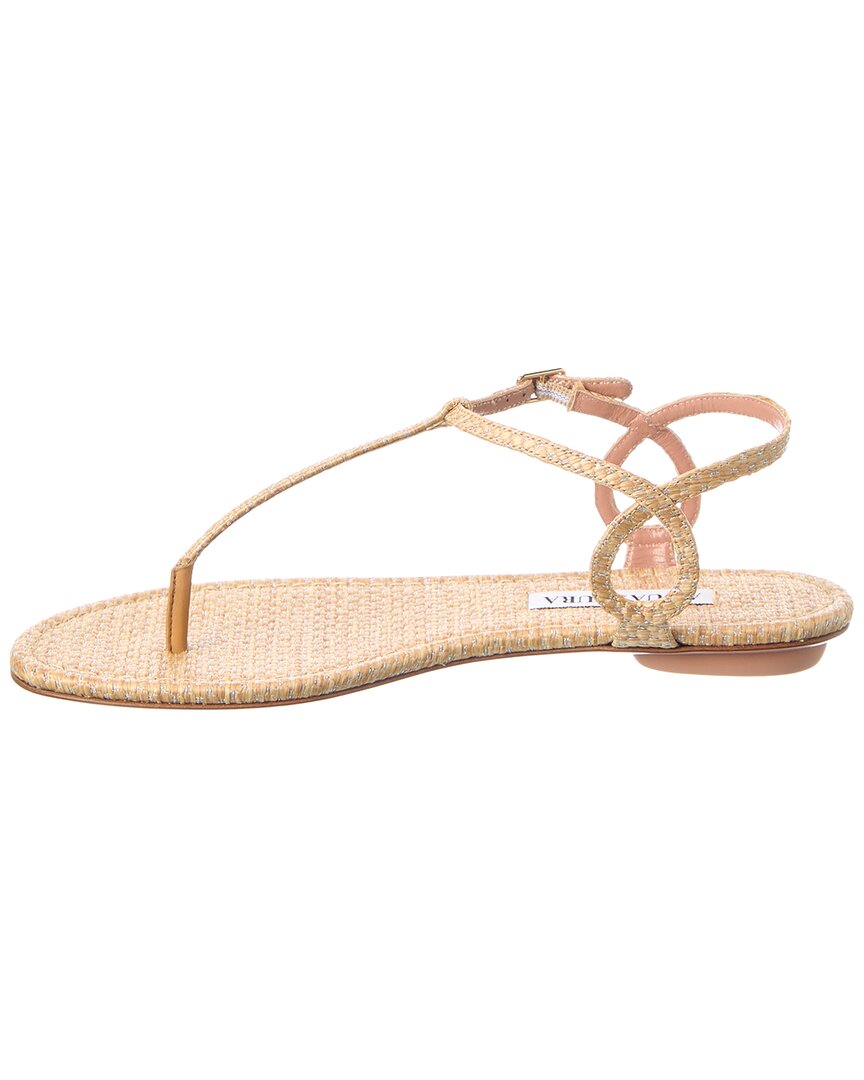 Aquazzura Bare Leather Sandal