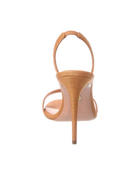 Aquazzura Logo Leather Sandal
