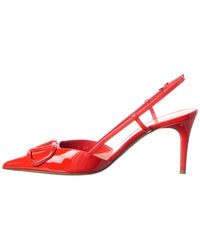 Valentino Vlogo 80 Patent Slingback Pump