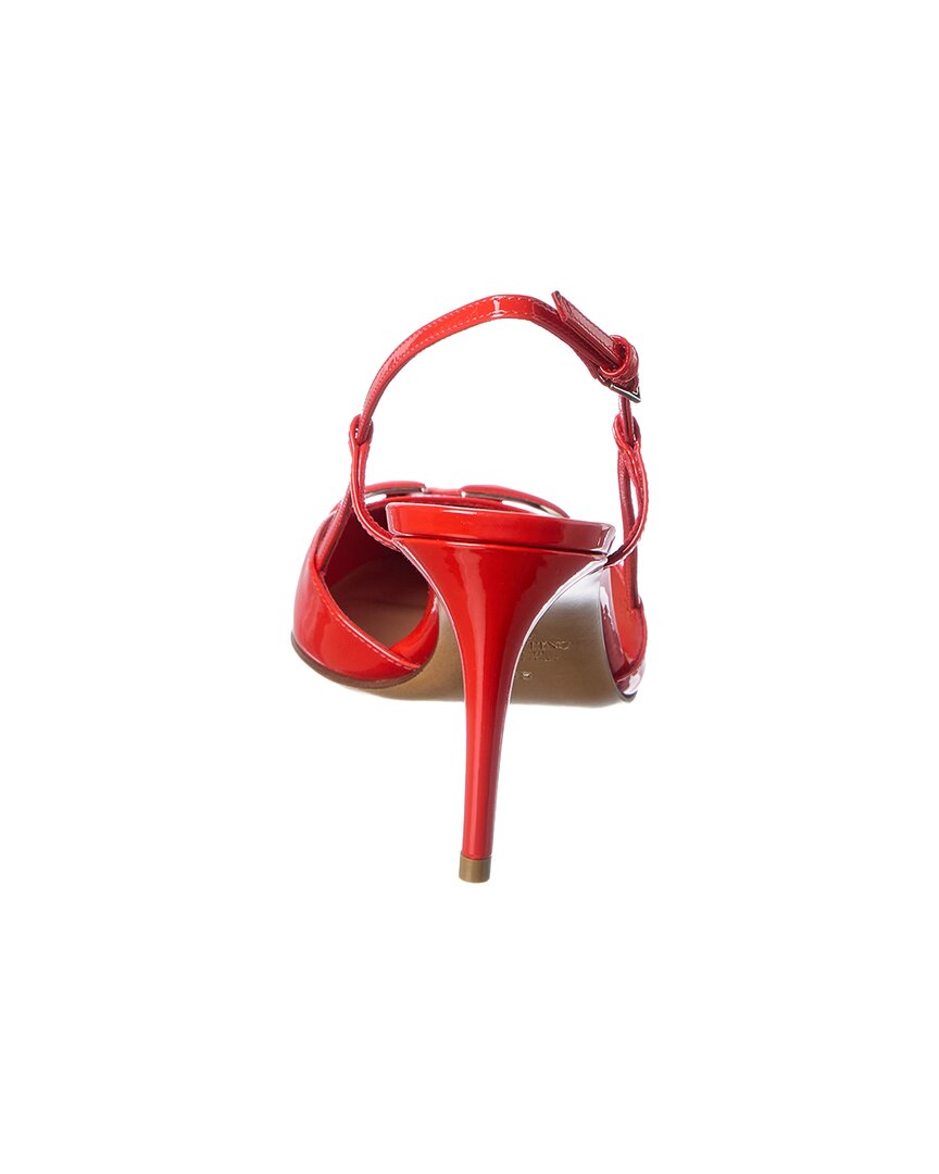 Valentino Vlogo 80 Patent Slingback Pump