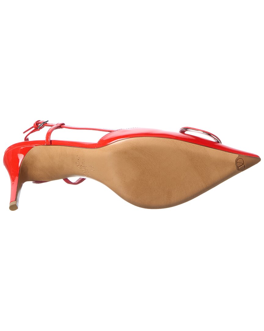 Valentino Vlogo 80 Patent Slingback Pump